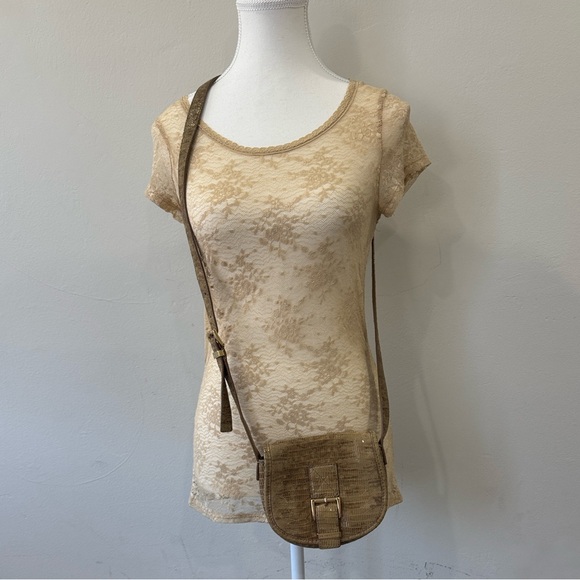 Michael Kors Beige Crossbody Bag - Picture 1 of 7